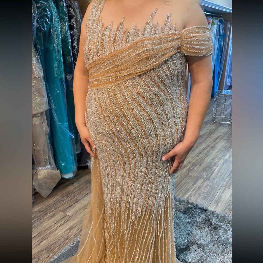 Custom handmade gown